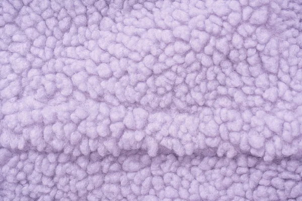 Purple Fur Texture Background Top View — Foto Stock