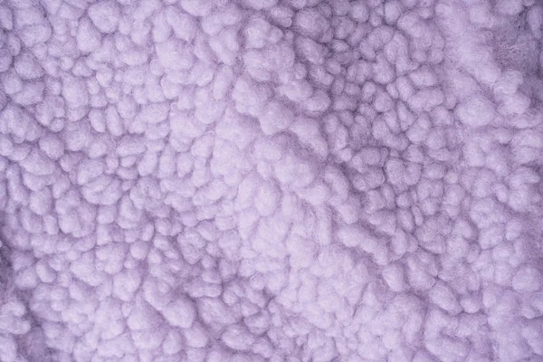 Purple Fur Texture Background Top View — Zdjęcie stockowe