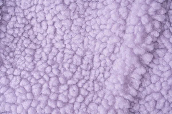 Purple Fur Texture Background Top View — 图库照片