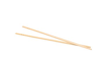 Beyaz arka planda izole edilmiş suşi çubukları.. 