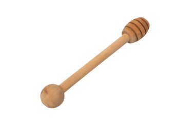 Honey Dipper beyaz bir arkaplanda izole edildi. 