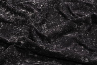 Gri desen. Gri kumaş dokusu. Üst görünüm. 