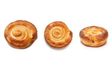 Beyaz arka planda izole edilmiş nefis bir nefes. Üst görünüm. 