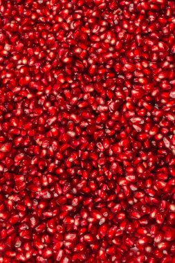 Arkaplan olarak nar tohumları. 