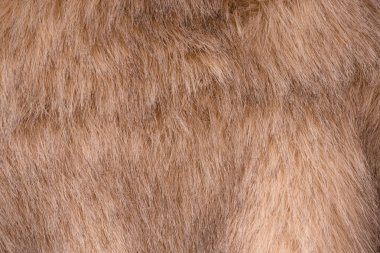 Arka plan olarak sahte kürk dokusu, üst görünüm.