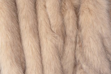 Arka plan olarak sahte kürk dokusu, üst görünüm.