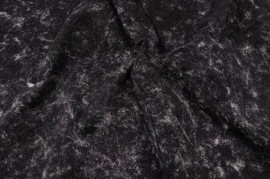 Gri desen. Gri kumaş dokusu. Üst görünüm. 