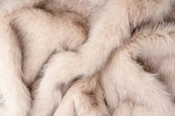 Arka plan olarak sahte kürk dokusu, üst görünüm.