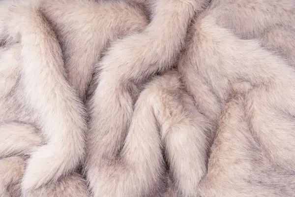 Arka plan olarak sahte kürk dokusu, üst görünüm.