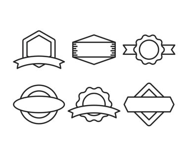 Premium etiket çizgisi çizimi