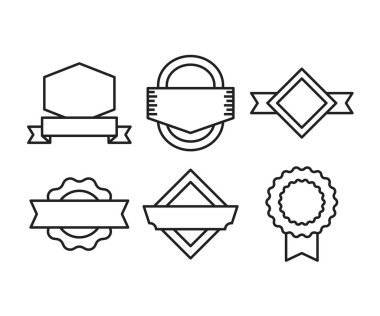 Premium etiket çizgisi çizimi