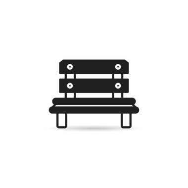 Beyaz arka planda tezgah simgesi