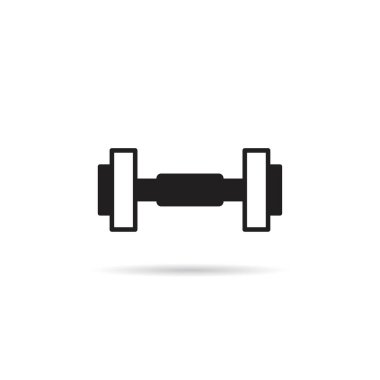 dambıl simgesi vektör illüstrasyonu