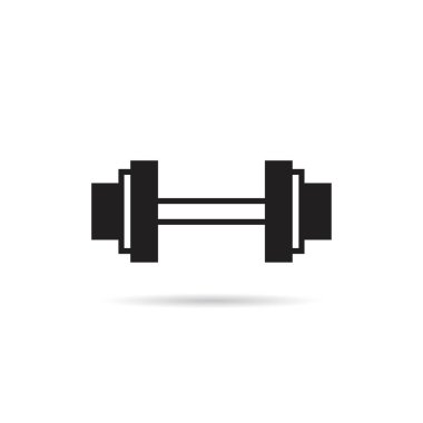 dambıl simgesi vektör illüstrasyonu