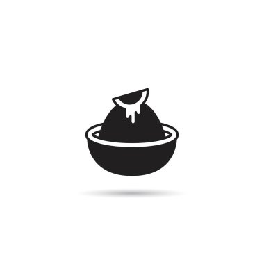 pasta ve tatlı vektör illüstrasyonu