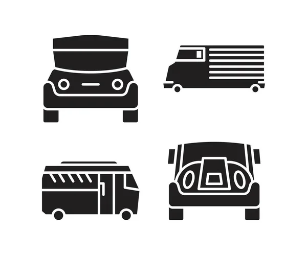 Εικόνες Αυτοκινήτων Και Μεταφορών Που Διανυσματική Απεικόνιση — Διανυσματικό Αρχείο