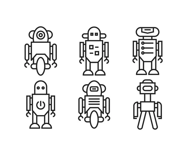 Робот Иконка — стоковый вектор