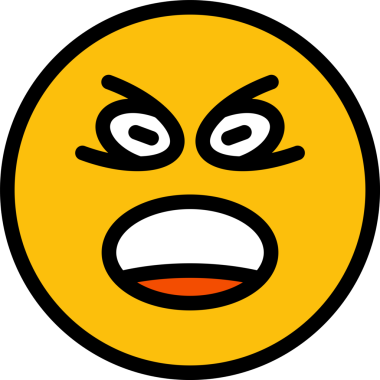 Şaşırmış Yüz Emoji İllüstrasyonu