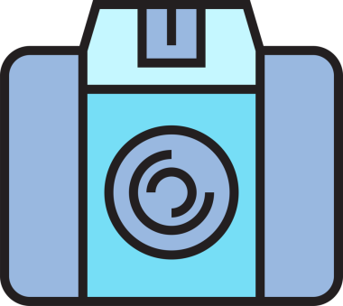 dijital fotoğraf makinesi simge tasarlamak