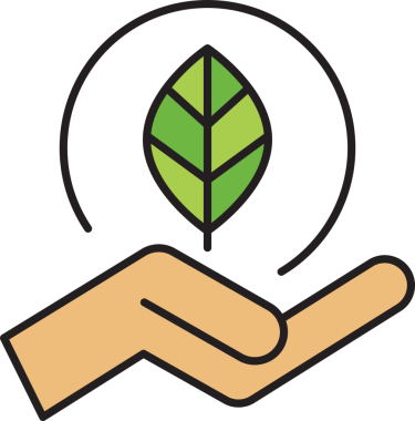 El ve Yaprak Simgesi