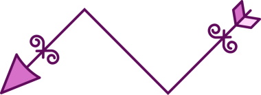 Dekoratif Ok Sembol İllüstrasyonu