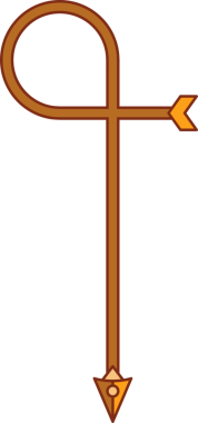 Dekoratif Ok Sembol İllüstrasyonu