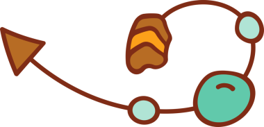 Dekoratif Ok Sembol İllüstrasyonu