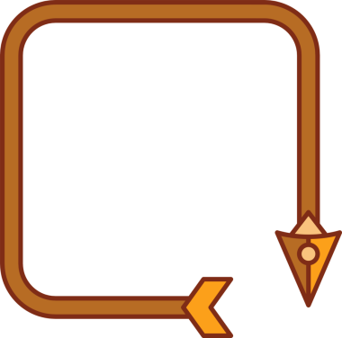 Dekoratif Ok Sembol İllüstrasyonu