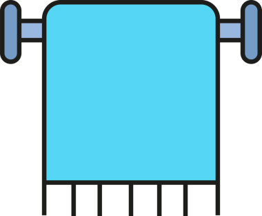 Askı Simgesi Resimleri Üzerine Havlu