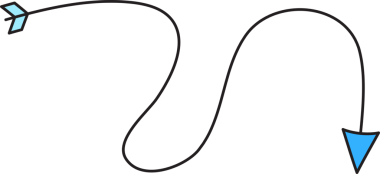 Dekoratif Ok Sembol İllüstrasyonu