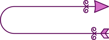 Dekoratif Ok Sembol İllüstrasyonu