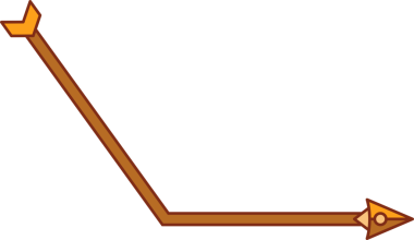 Dekoratif Ok Sembol İllüstrasyonu