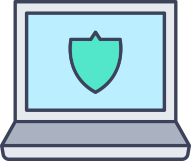 Dizüstü ve Kalkan Simgesi