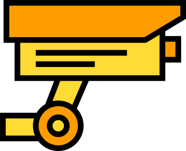 Güvenlik kamera simge tasarlamak