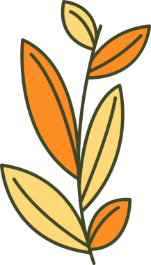 Foliage and Natural Leaves Illustration