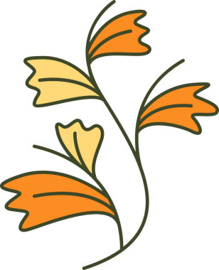 Foliage and Natural Leaves Illustration