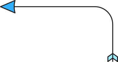 Dekoratif Ok Sembol İllüstrasyonu