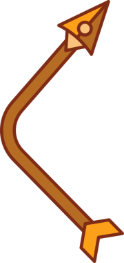 Dekoratif Ok Sembol İllüstrasyonu