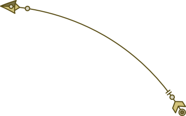 Dekoratif Ok Sembol İllüstrasyonu