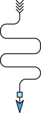 Rustic Arrow Sembol İllüstrasyonu