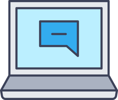 Dizüstü ve İleti Simgesi