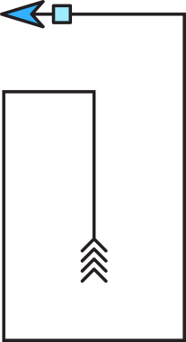 Rustic Arrow Sembol İllüstrasyonu