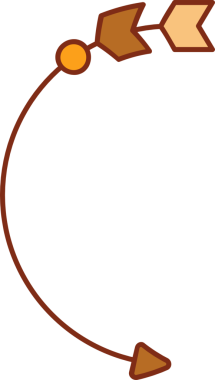 Rustic Arrow Sembol İllüstrasyonu