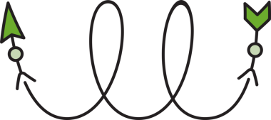 Rustic Arrow Sembol İllüstrasyonu