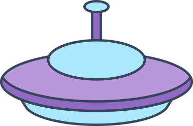 Ufo Simge İllüstrasyon Clipart