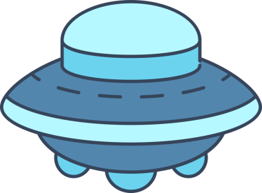 Ufo Simge İllüstrasyon Clipart