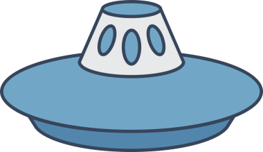 Ufo Simge İllüstrasyon Clipart