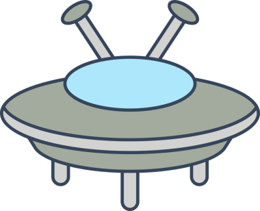 Ufo Simge İllüstrasyon Clipart