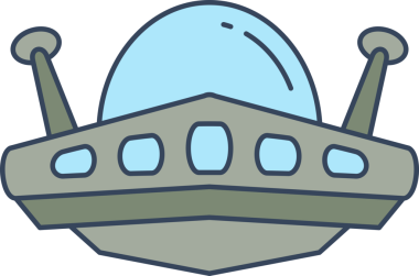 Ufo Simge İllüstrasyon Clipart