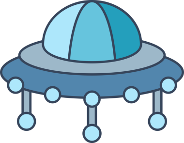 Ufo Simge İllüstrasyon Clipart